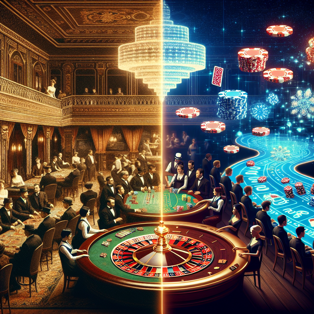 A evolução dos jogos de cassino: do tradicional ao digital